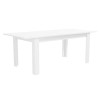White Gloss Extendable Dining Table - Seats 4-6 - Vivienne