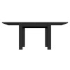 Vivienne Flip Top 4 Seater Dining Table in Black High Gloss