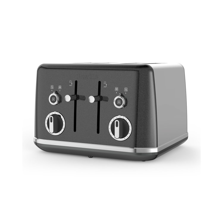 Breville VTT853 Lustra Four Slice Toaster - Storm Grey