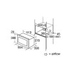 CDA 25L 900W Built-in Microwave - Stainless Steel