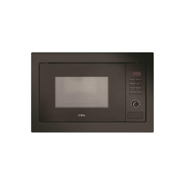 CDA VM230BL 25L 900W Built-in Microwave with Grill Black