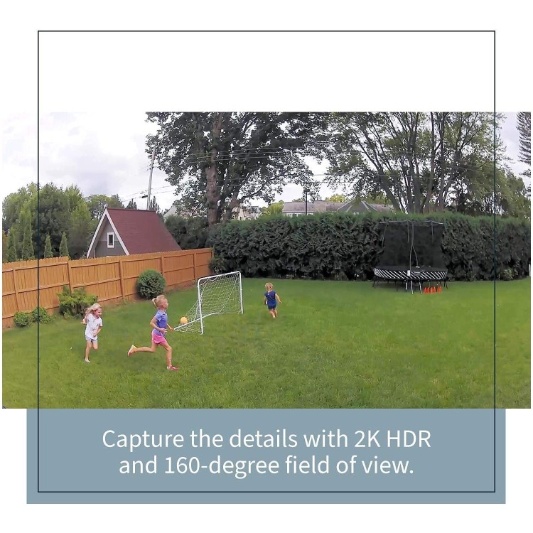 Arlo Pro 4 2K HD Motion Sensing IP Wireless Camera - 1 Pack