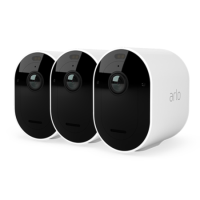 Arlo Pro 4 2K HD Motion Sensing IP Wireless Camera - 3 Pack