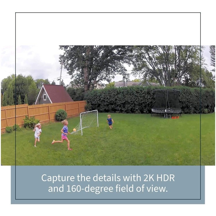 Arlo Pro 4 2K HD Motion Sensing IP Wireless Camera - 4 Pack