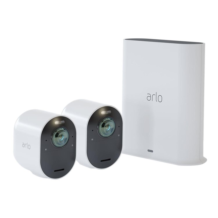 Arlo Ultra 2 Camera 4K Ultra HD NVR CCTV System with 1GB HDD