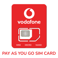 Vodafone Pay As You Go Sim Card Trio Vodafone Pay As You Go Sim Card Trio