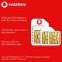 Vodafone Pay As You Go Sim Card Trio