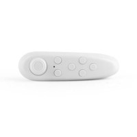 Bluetooth Remote Control Gamepad for Tablets Smartphone VR Headsets - White