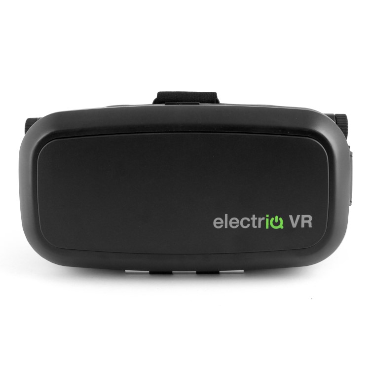 electriQ 3D VR glasses for phones with black remote control