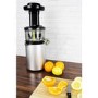 electriQ Premium Cold Press Vertical 150W Slow Juicer - Silver