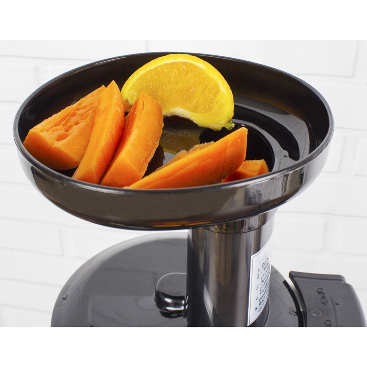 electriQ Premium Cold Press Vertical 150W Slow Juicer - Silver
