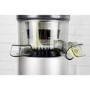 electriQ Premium Cold Press Vertical 150W Slow Juicer - Silver