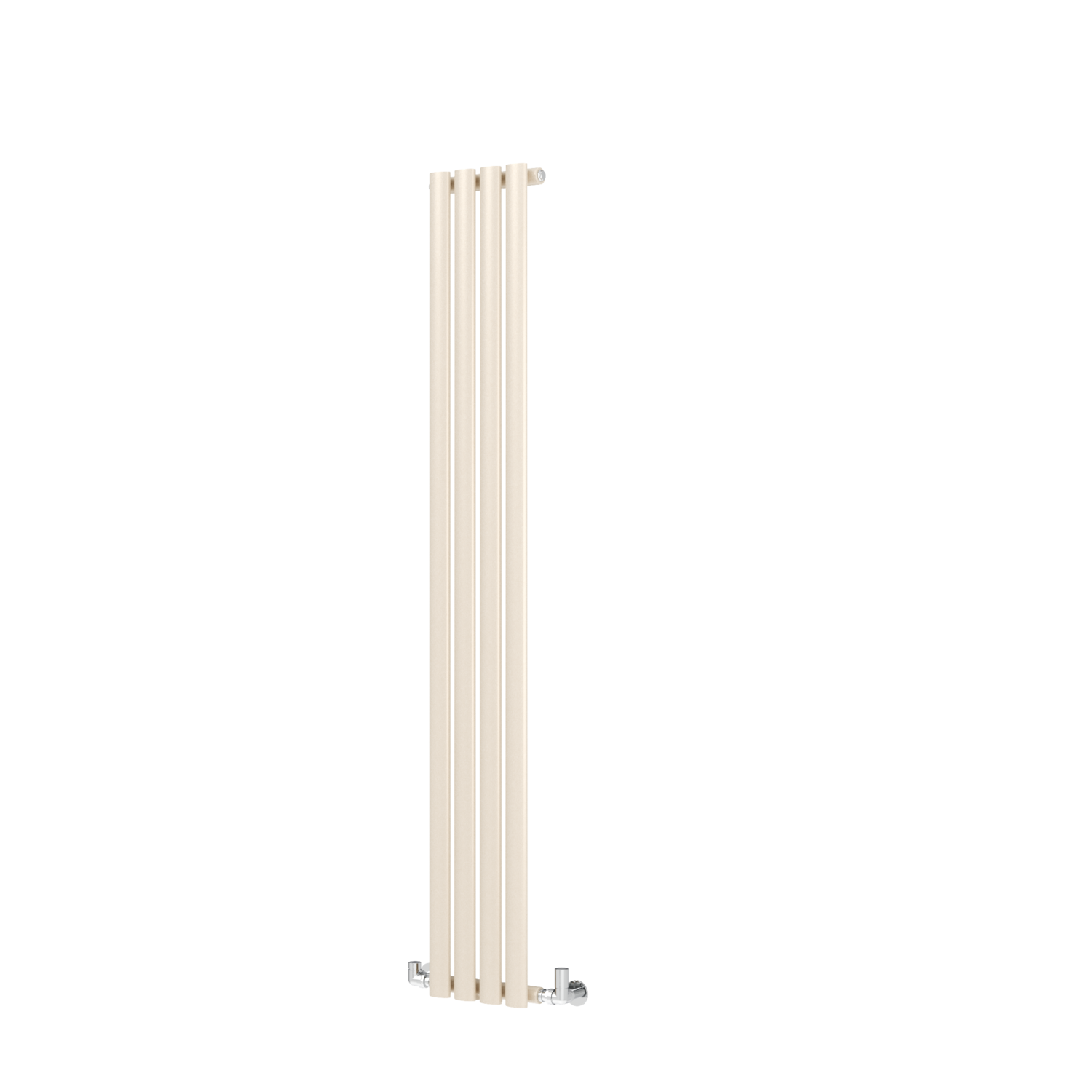 Sorrento Cleopatra Vertical Oval Designer Radiator 1600x236mm Single ...