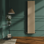 Riace Elk brown Vertical Flat Designer Radiator 1800x408mm Single Panel 2705 BTU