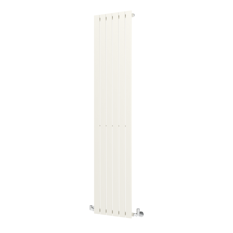 Riace Linen Vertical Flat Designer Radiator 1800x408mm Single Panel 2705 BTU