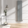 Riace Salt & Pepper Vertical Flat Designer Radiator 1800x408mm Single Panel 2705 BTU