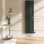 Evergreen Vertical Smart Electric Radiator with Wi-Fi Thermostat - 2x1.2KW - H1800xW472 - Bathroom Safe
