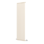 Sorrento Cleopatra Vertical Oval Designer Radiator 1800x472mm Single Panel 3373 BTU