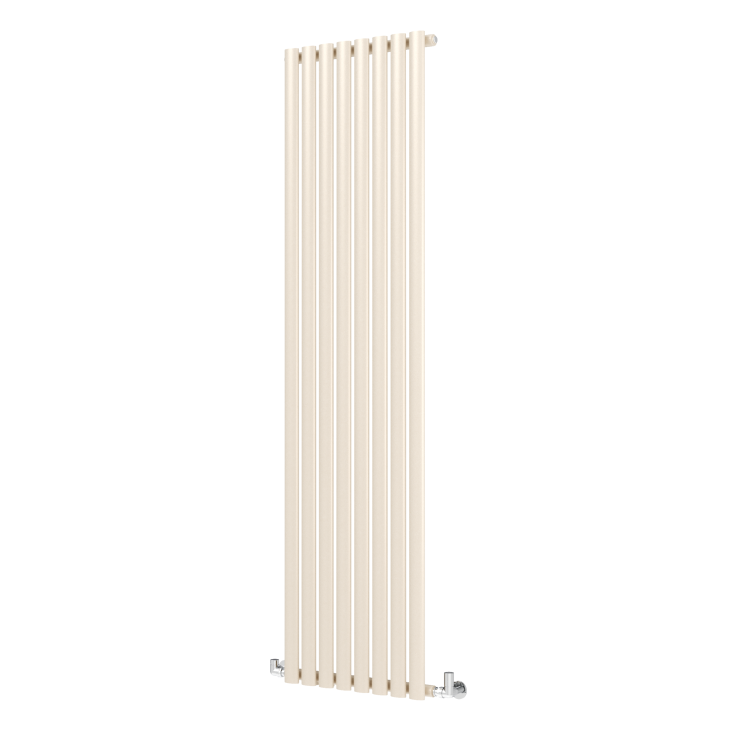 Sorrento Cleopatra Vertical Oval Designer Radiator 1800x472mm Single Panel 3373 BTU