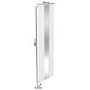 White Vertical Smart Smart Electric Radiator with Mirror - 1200W - H1800xW500mm - Bathroom Safe