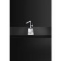 Half Bowl Chrome Stainless Steel Kitchen Sink - Smeg Quadra