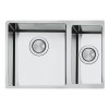 Smeg 1 &#190; Stainless Steel Chrome Kitchen Sink – VSTR3418-2 Mira
