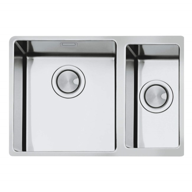 Smeg 1 ¾ Stainless Steel Chrome Kitchen Sink – VSTR3418-2 Mira