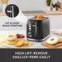 Breville Bold 2 Slice Toaster - Black