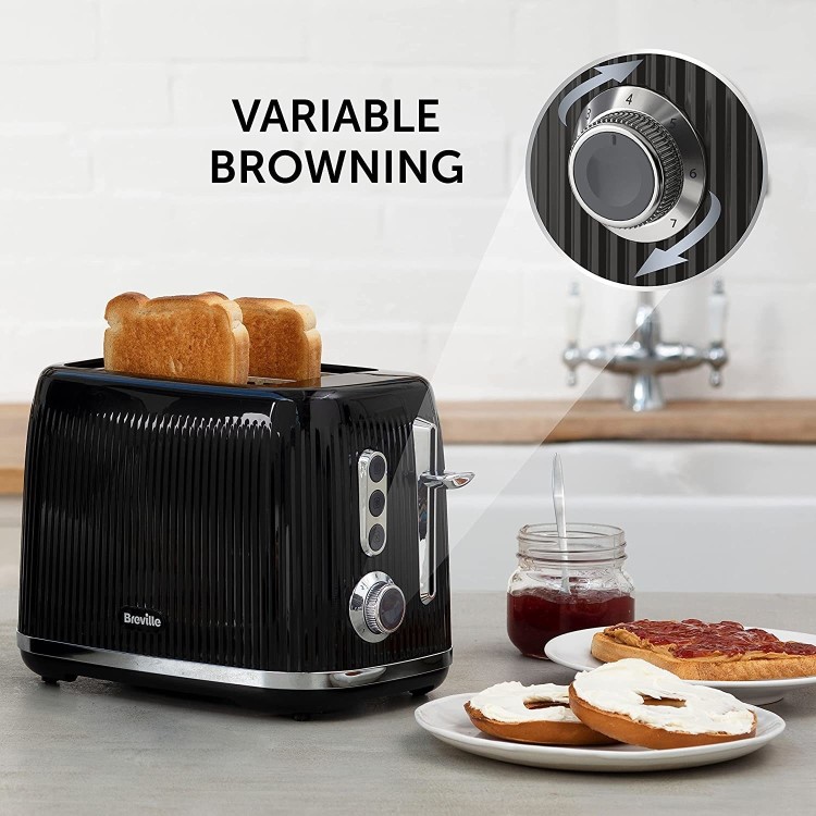 Breville Bold 2 Slice Toaster - Black