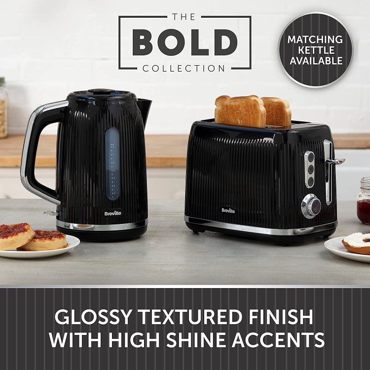Breville Bold 2 Slice Toaster - Black