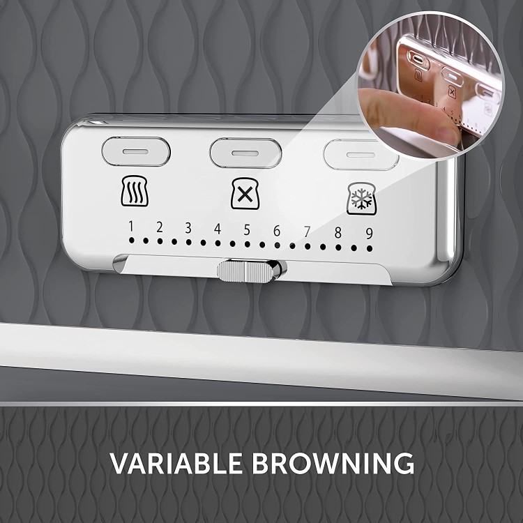 Breville Curve 4 Slice Toaster - Grey