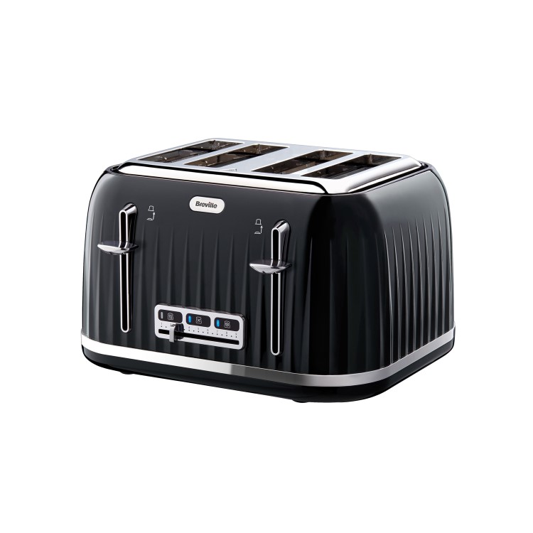 Breville VTT476 Impressions 4 Slice Toaster - Black