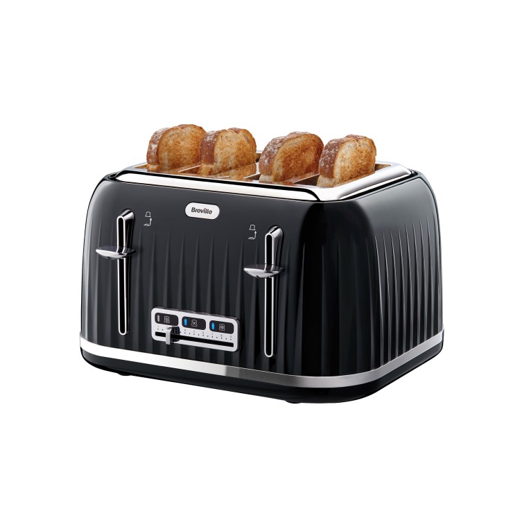 Breville VTT476 Impressions 4 Slice Toaster - Black