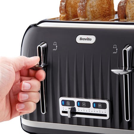 Breville VTT476 Impressions Slice Toaster Black Page