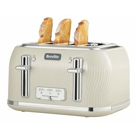 Breville VTT891 Flow Slice Toaster Cream Page - Main Image