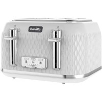 Breville Curve 4 Slice Toaster - White