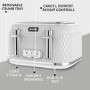 Breville Curve 4 Slice Toaster - White
