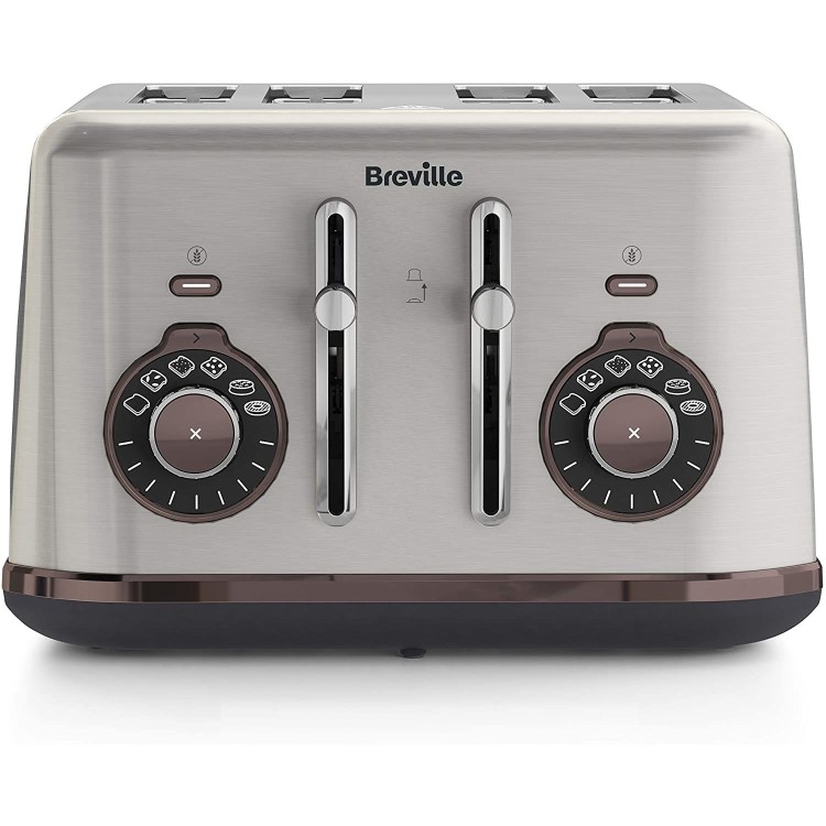 Breville VTT953 Selecta Variable Temperature Toaster - Brushed Stainless Steel