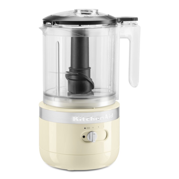 KitchenAid 1.19L Cordless Mini Food Processor - Almond Cream
