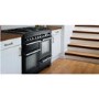 Rangemaster EDL90DFFBLC Encore Deluxe 90cm Dual Fuel Range Cooker - Black