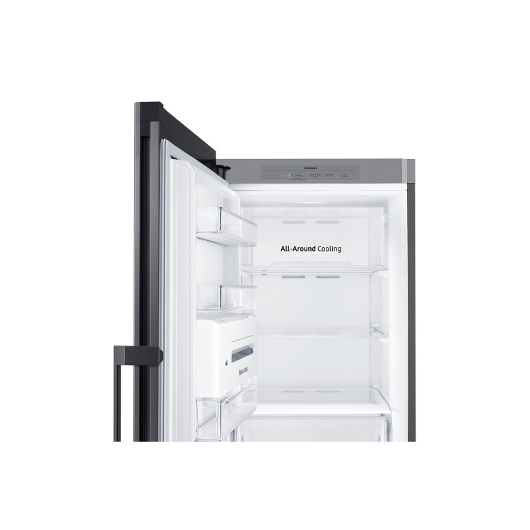 Samsung 323 Litres Bespoke Upright Total No Frost Freestanding Freezer - Clean Black
