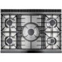 Rangemaster Elise 90cm Dual Fuel Range Cooker - Stone Blue
