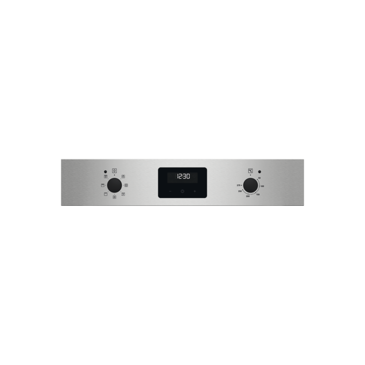 Refurbished Zanussi Series 20 ZOHNX3X1 60cm Single Built In Electric Oven Stainless Steel