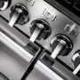 Refurbished Rangemaster Professional Deluxe PDL100DFFGBC 100cm Dual Fuel Range Cooker Black