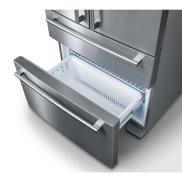 Refurbished Rangemaster RDXD21SSC 608 Litre American Fridge Freezer Stainless Steel 