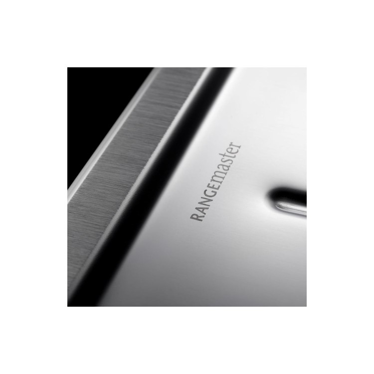Rangemaster Rockford Single Bowl Right Hand Drainer Stainless Steel Chrome Kitchen Sink
