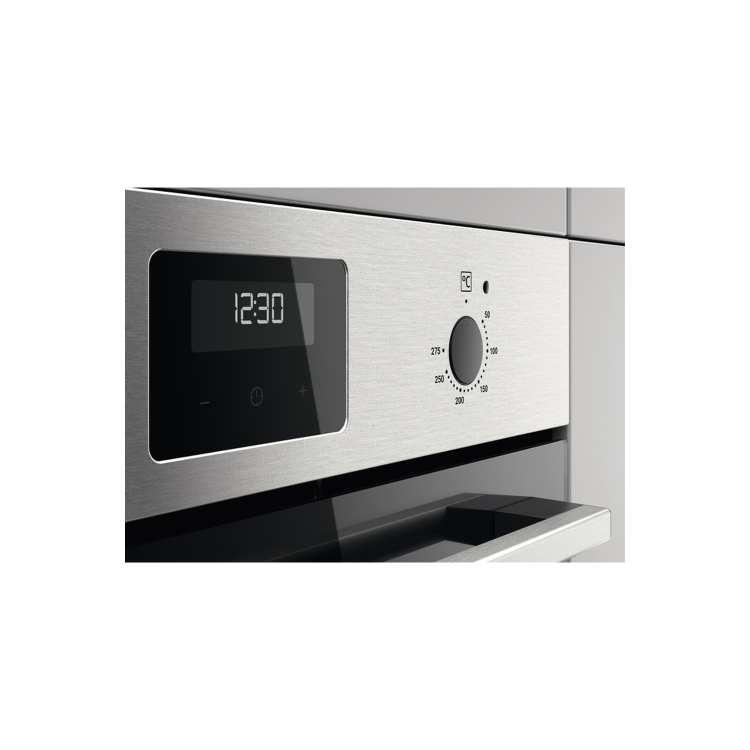 Refurbished Zanussi Series 20 ZOHNX3X1 60cm Single Built In Electric Oven Stainless Steel