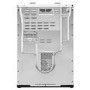 Refurbished Zanussi ZCV66050BA 60cm Double Oven Electric Cooker with Ceramic Hob Black