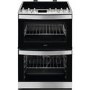 AEG CCB6761ACM 60cm Double Oven Electric Cooker With Ceramic Hob - Stainless Steel