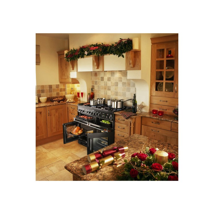 Rangemaster EXL110EISLC Excel 110cm Electric Range Cooker With Induction Hob Slate